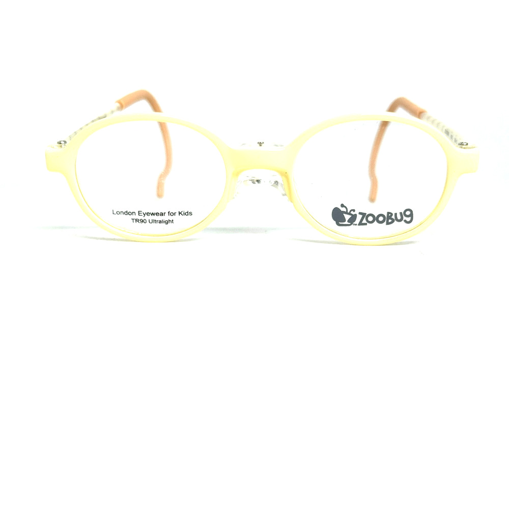 ZOOBUG LONDON TR 90 ZB 1008‎ 431 38-15 Yellow Eyeglasses Frames Full Rim H18837